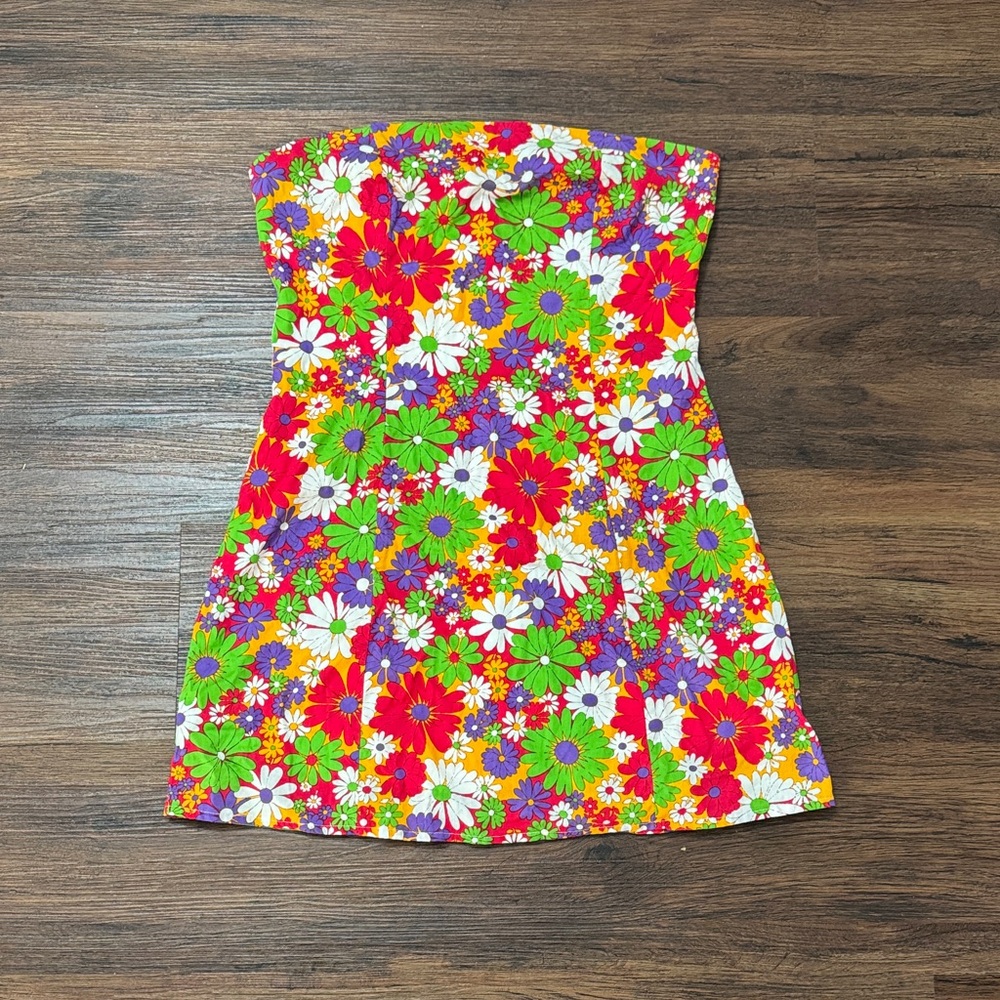 Pepper Mayo Mini Floral Dress